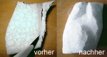 Ausarbeiten der Felsen